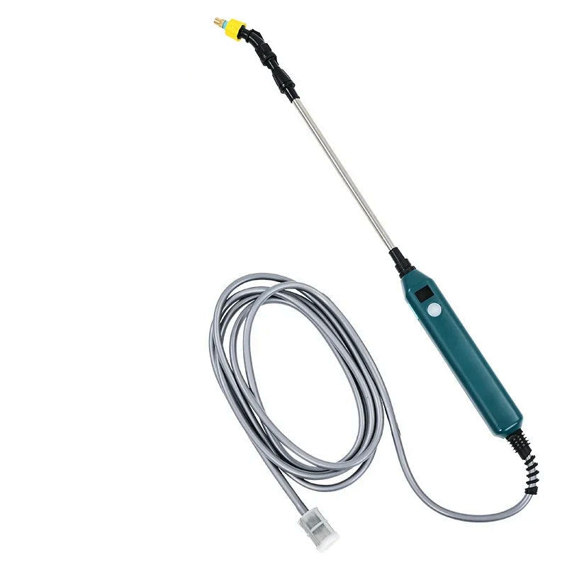 2400Mah Electric Sprayer Wand. 3 Nozzles High Pressure For Garden Plant Watering. Garden Sprayers