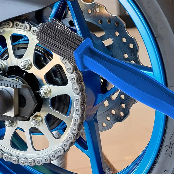 Cleaning Brush Ideal For Motorcycle & Bicycle Chain And Electric Car Flywheel Maintenance Practical Bike Accessory. Bike Tools