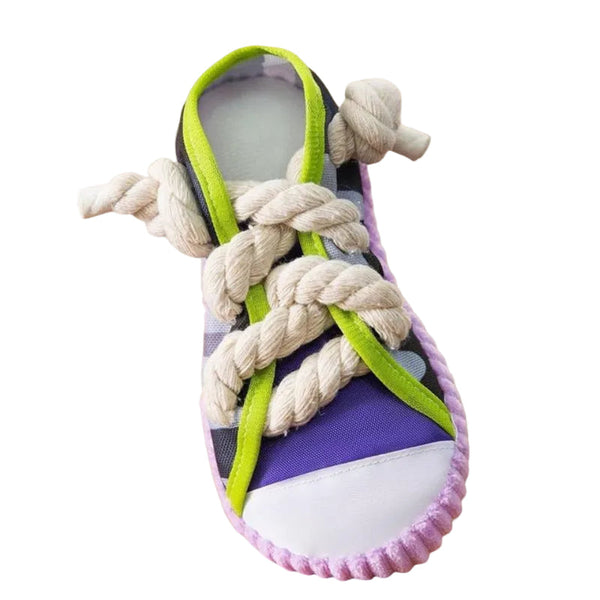 Durable Dog Toy Slippers For Self Entertainment And Teeth Cleaning With Cotton Rope Pet Dogs Dog Toys