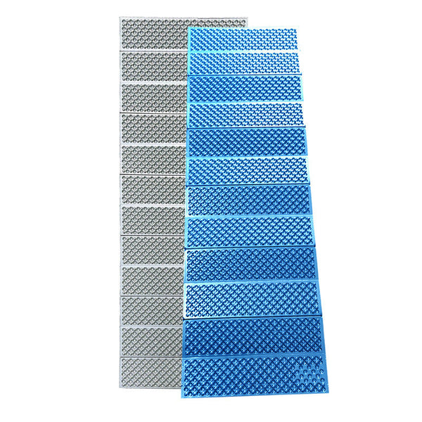 Thicken Egg Mattress. Foldable Camping Pad With Aluminum Membrane For Moisture Proof Ixpe Foam Sleeping Mats