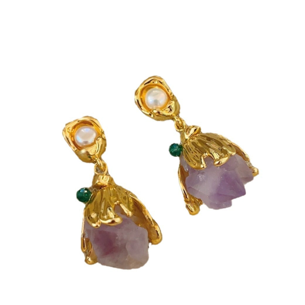 Veile Studios Stone For Women Tulip Earrings