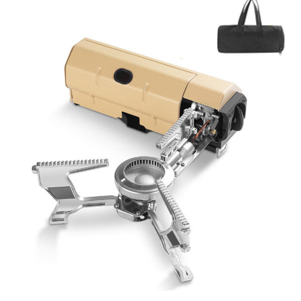 Folding Card Stove Outdoor Camping Picnic Gas Portable Hotpot Tea Cooker Camping Stoves