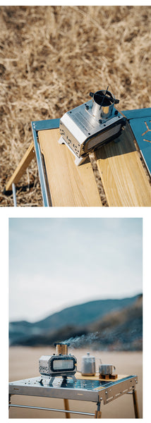 Spring Mountain Mini Incense Burner 2.0 Foldable Outdoor Camping Wood Stove Candle Holders & Accessories