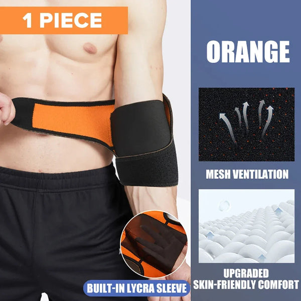 Sports Elbow Protection Men's Fitness Arm Cover Joint Warm Strap Puzzles