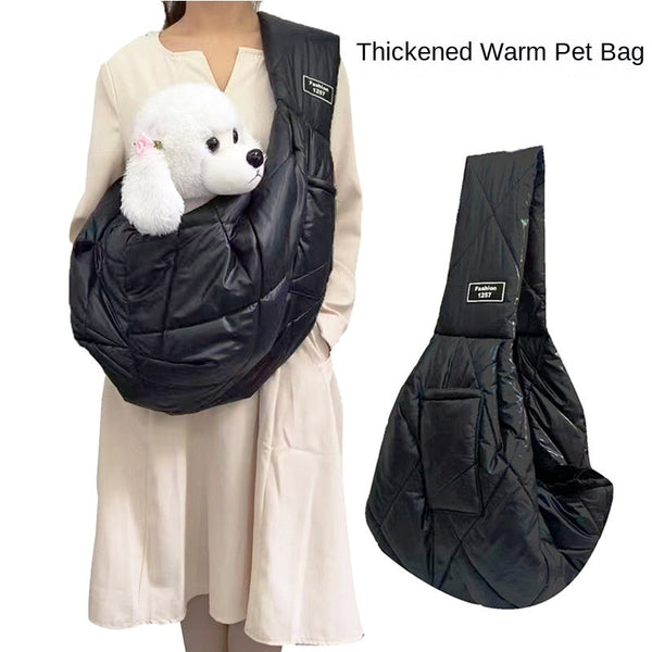 Cross Body Winter Warm Cat Bag Pet Backpack For Outdoor Use Pet Transport