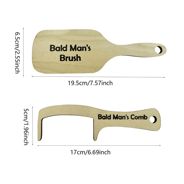 Gag Gift Comb For Bald Man Party Gags & Tricks
