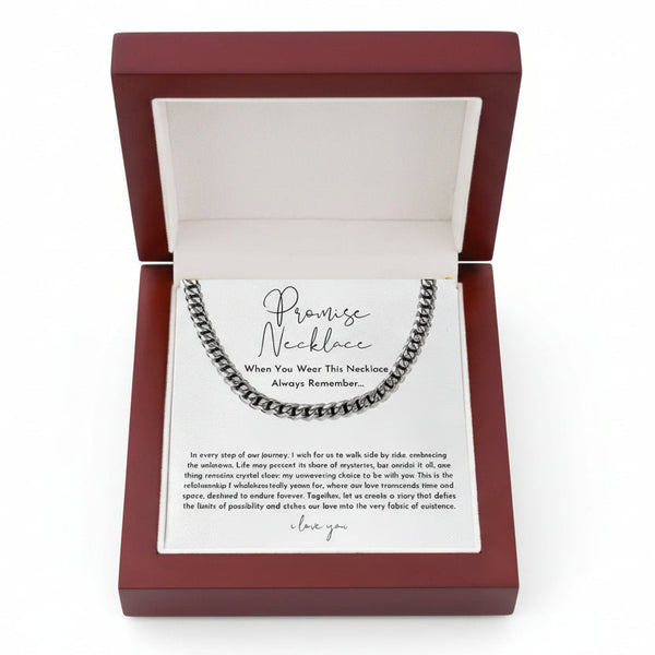 Cuban Chain Jewelry Men's Necklace Gift Set Necklaces & Pendants