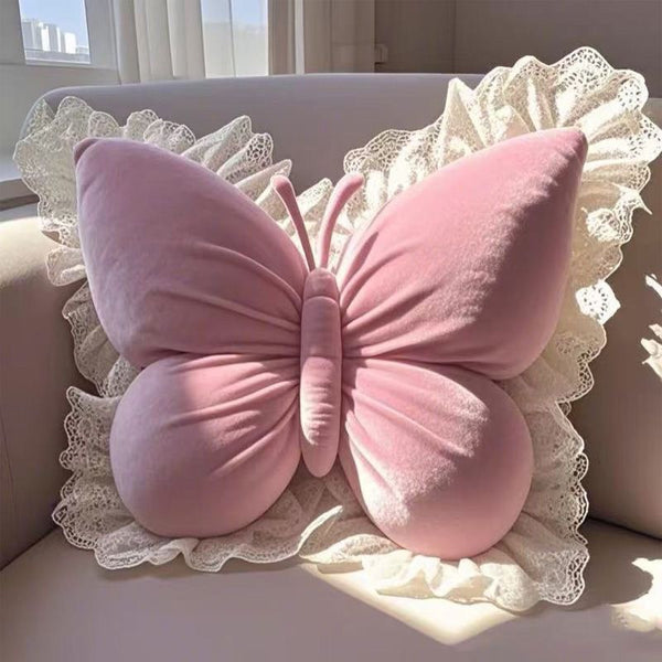 Butterfly Princess Pillow Office Living Room Bedroom With Bow Sofa Car Cushion Home Decor Cushions & Decorative Pillows