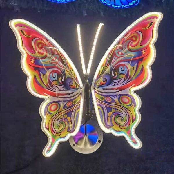 Automatic Fluttering Butterfly Lights With Realistic | Led Fairy Decor For Wedding & Party Wings
