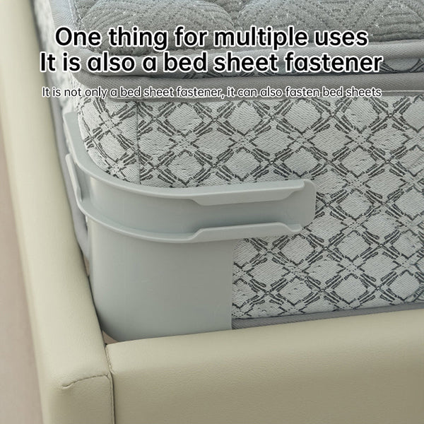 4 Heavy Duty Bedsheet Corner Clips. High Quality Durable And Reliable. Ideal For Securing Protectors. Sheets