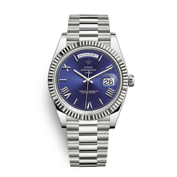 Fashion Style Brand Classic Sunday Calendar Watch Men's Quartz Waterproof Wristwatch Watches