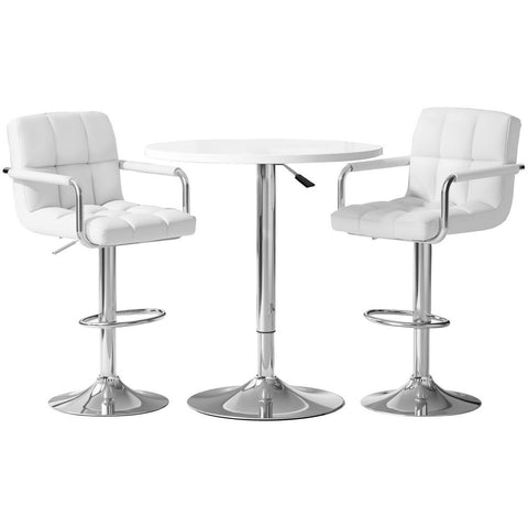 Artiss Bar Table And Stools Set For Dining Kitchen Use Bar Tables