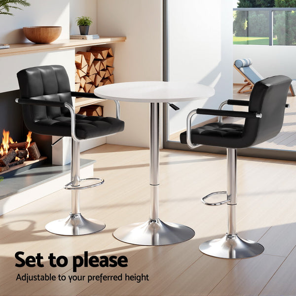 Artiss Bar Table And Stools Set For Dining Kitchen Use Bar Tables