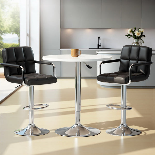Artiss Bar Table And Stools Set For Dining Kitchen Use Bar Tables