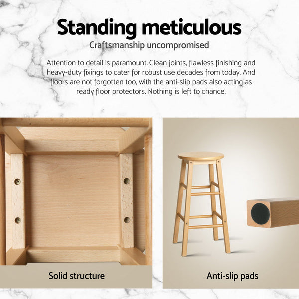 Artiss Bar Table And Stools Set For Kitchen Cafe Dining Bar Tables