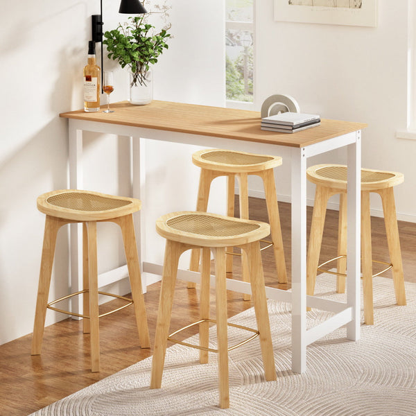 Artiss Bar Table And Stools Set For Dining Kitchen Use Bar Tables