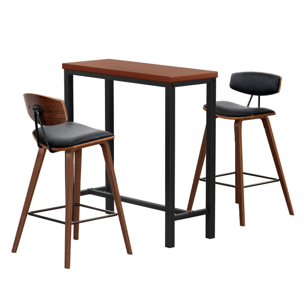 Artiss Bar Table And Stools Set For Kitchen Cafe Dining Bar Tables