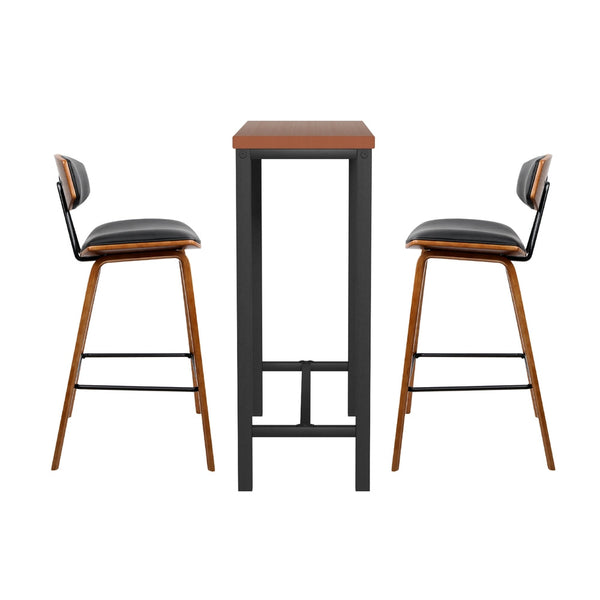 Artiss Bar Table And Stools Set For Kitchen Cafe Dining Bar Tables