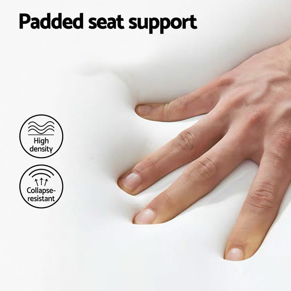 Artiss Bar Stools Kitchen Counter Rattan Chairs Pu Leather Padding Bar Tables