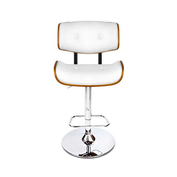 Pu Leather Bar Stool Adjustable Height Swivel With Steel Base Benches Bar Stools