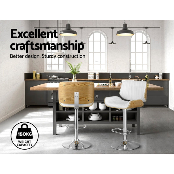 Artiss Leather Bar Stools Set Furniture For Home And Garden Benches Bar Stools