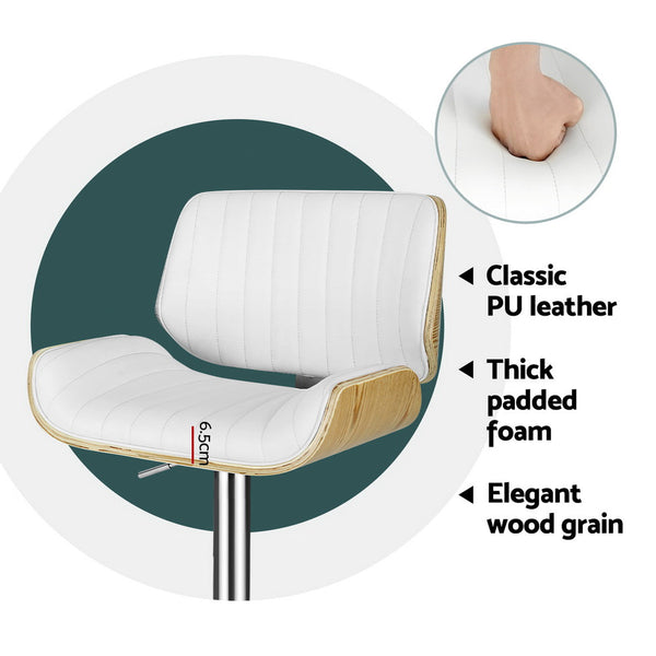 Artiss 4X Bar Stools Leather Chairs Benches Bar Stools