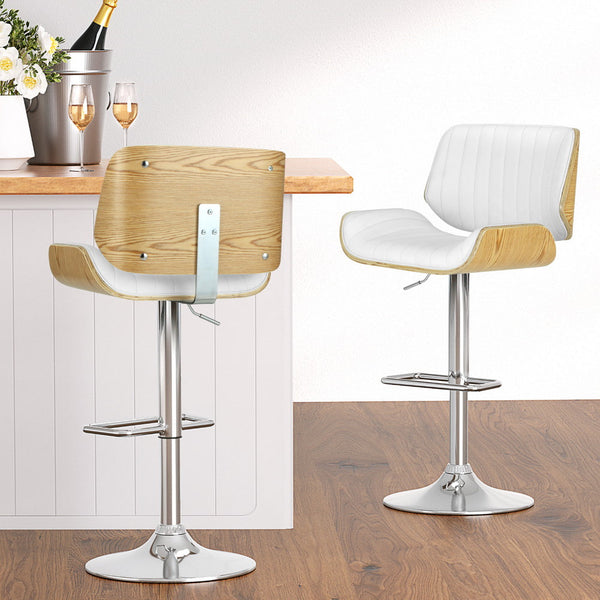 Artiss 4X Bar Stools Leather Chairs Benches Bar Stools