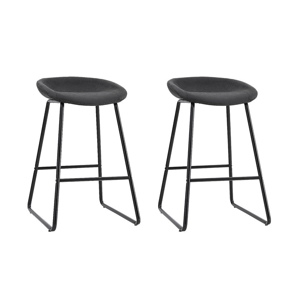 Artiss Bar Stools Pu Leather Kitchen Dining Chairs Furniture Home And Garden Benches Bar Stools