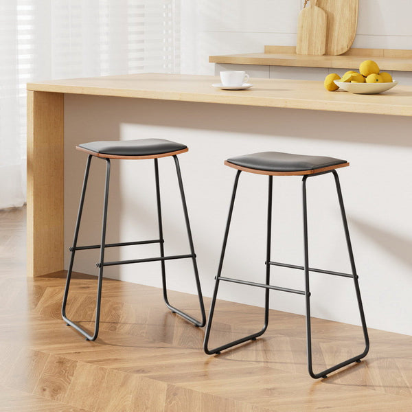 Artiss Bar Stools Metal Kitchen Counter Chairs Set Furniture Home And Garden Benches Bar Stools