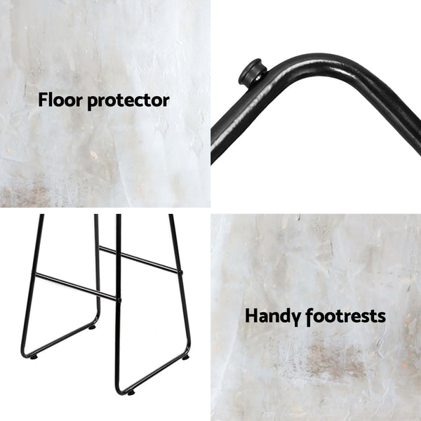 Artiss Bar Stools Metal Kitchen Counter Chairs Set Furniture Home And Garden Benches Bar Stools