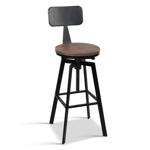 Artiss Bar Stools Kitchen Counter Chairs Vintage Metal Furniture For Home And Garden Benches Bar Stools
