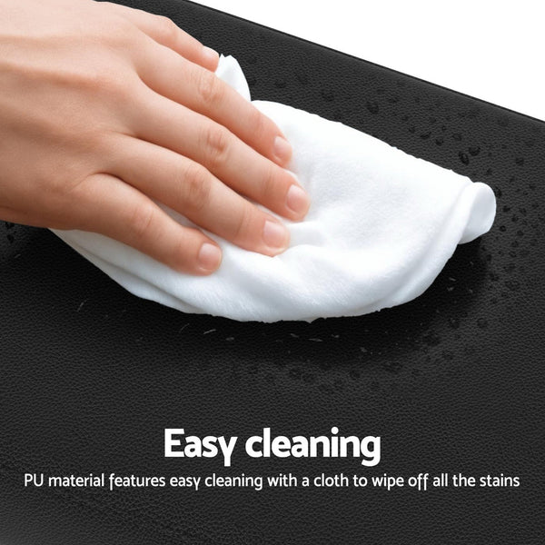 Metal Bar Stools With Pu Seat And Reinforced Frame For Kitchen Dining Benches Bar Stools