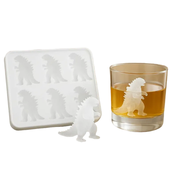 Godzilla Ice Mold: Silicone Kitchen For Baking Candles Soaps Trays Home Decor & Gifts Soap Moulds