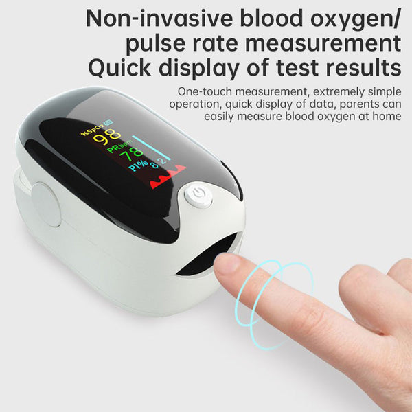 Reusable Lightweight Finger Pulse Oximeter For Outdoor Enthusiasts (Hiking Skiing Cycling) Oximeters