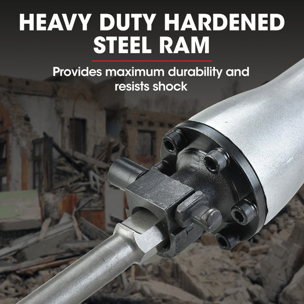 Baumr Ag Baumr Ag Baumrag 2200W Prograde Electric Demolition Jackhammer With 3 Bonus Chisels Steel Jackhammers