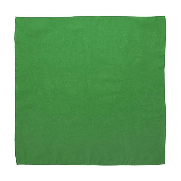 Br Costumes Bandana Paisley 100% Cotton Head Wrap Durag Bandanna Summer Biker Scarf Mask Green (Plain) Scarves