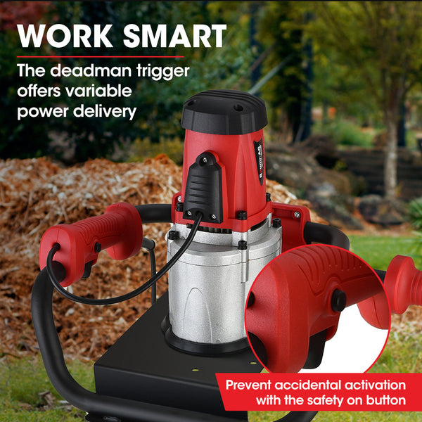 Baumr Ag Baumr Ag 1500W Electric Post Hole Auger Digger Post Hole Diggers & Augers