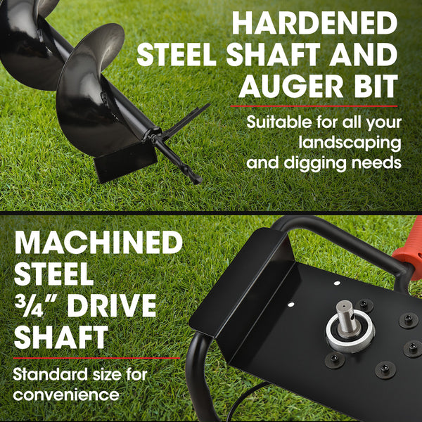 Baumr Ag Baumr Ag 1500W Electric Post Hole Auger Digger Post Hole Diggers & Augers