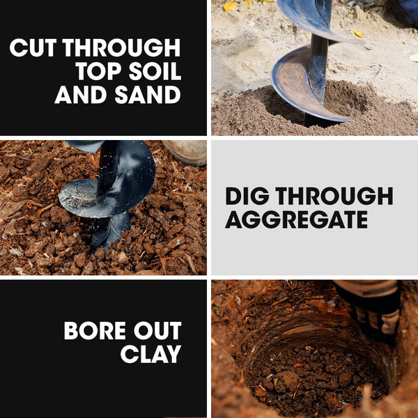 Baumr Ag Baumr Ag 1500W Electric Post Hole Auger Digger Post Hole Diggers & Augers