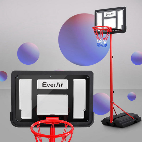 Everfit 1.6M Kids Basketball Hoop Stand System Portable Basketball Backboards