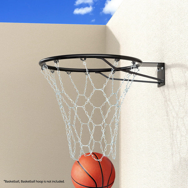Everfit Basketball Ring Metal Braided Chain Net 12 Loop Basketball Backboards