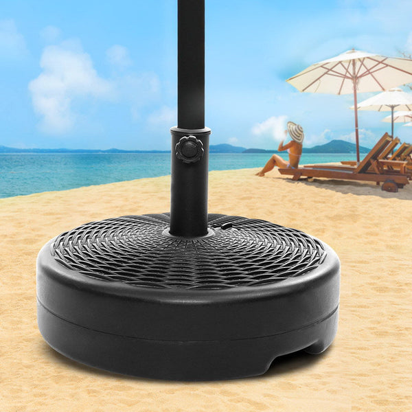 Instahut 51Cm Outdoor Umbrella Base Round Stand Pod Umbrella Accessories