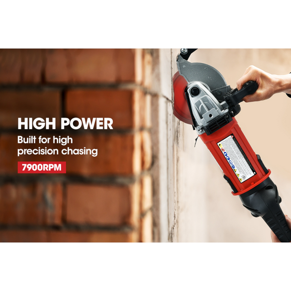 Baumr Ag Wall Chaser Machine Concrete Chasing Tool Brick Grinder Electric Saw Other Power Tools