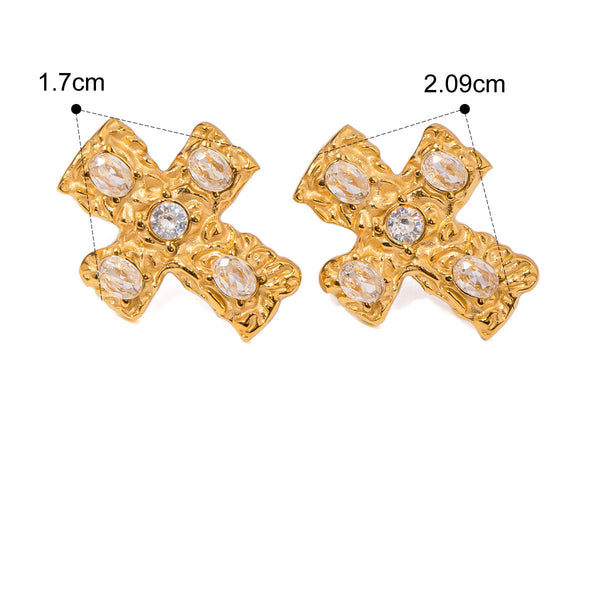 Jewelry Niche High End Made Of Titanium Steel Earrings