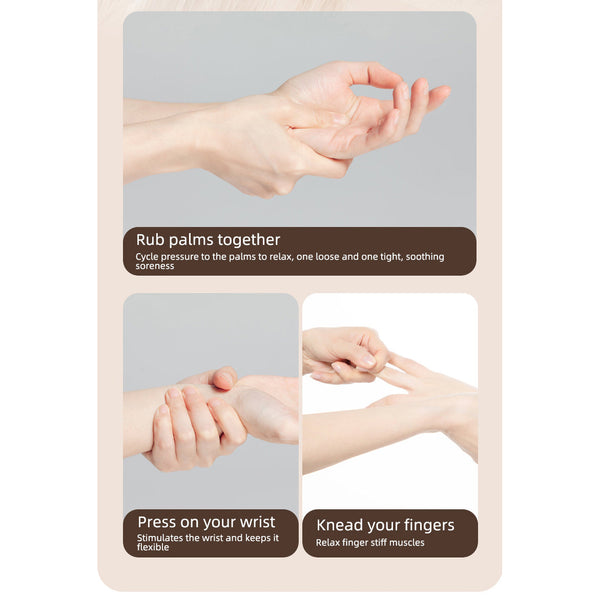 Hand Heating And Compress Air Beauty Finger Palm Wrist Joint Massager Massagers