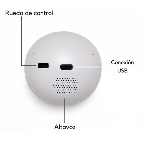 Video Crystal Ball Memory Display Lamp 2.7" Spherical Pixel 4Gb Player Art Crystal Glass