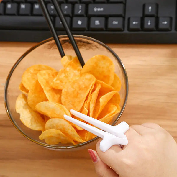 Playing Games With Fingers Snacking Clips Not Dirty Hands Loops Chopsticks