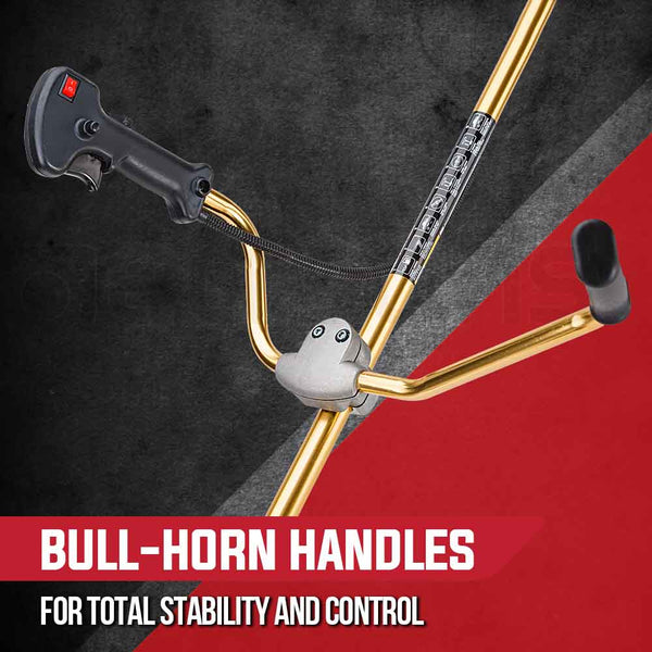 Baumr Ag 65Cc Brushcutter Whipper Snipper Trimmer Cutter Multi Pole Tool String Trimmers