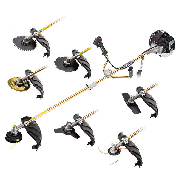 Baumr Ag 65Cc Brushcutter Whipper Snipper Trimmer Cutter Multi Pole Tool String Trimmers