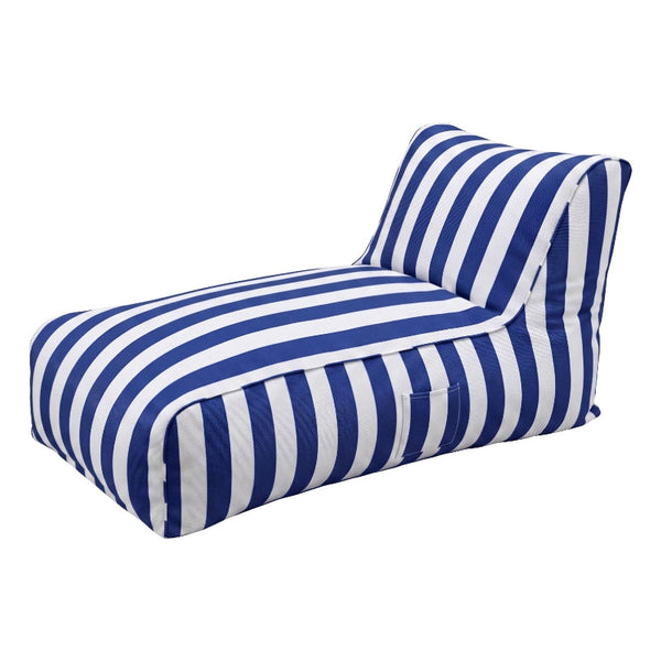 Artiss Blue Outdoor Splash Proof Bean Bag Chair Cover (No Filler) Bean Bags & Inflatables